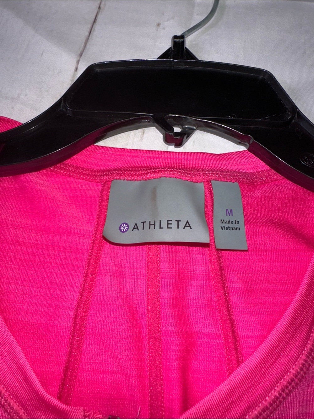 Athleta Hot Pink Zip-Front Performance Tank - Picture 4 of 13